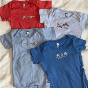 Four (4) Gerber Onesies